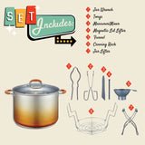 20 Quart Stainless Steel Canning Pot Set