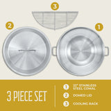 El Grande Stove + 3PCS Full Comal Set Bundle