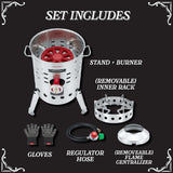 El Grande Stove + 3PCS Full Comal Set Bundle