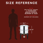Stainless Steel Stock Pot Steamer and Braiser Combo