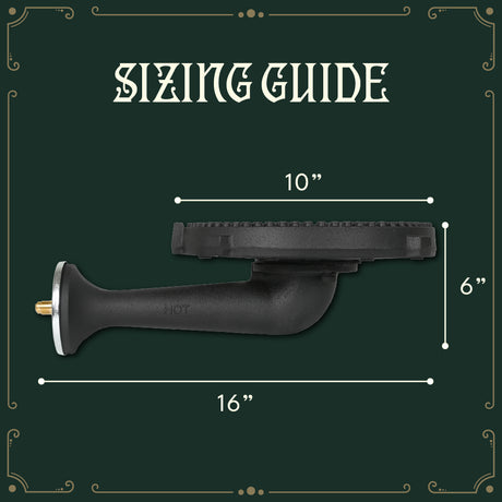 Concord Banjo Burner replacement burner head sizing guide