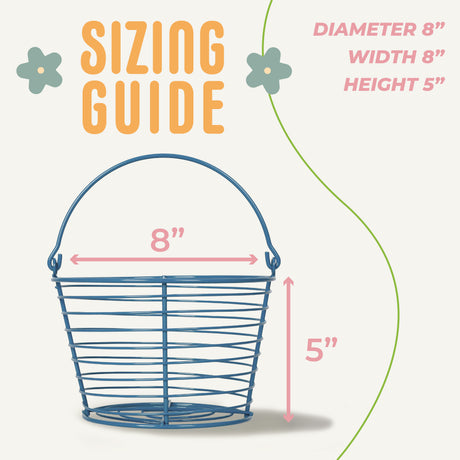 Concord egg basket sizing guide