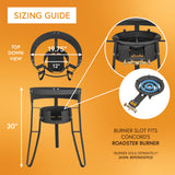 30" Comal Stand