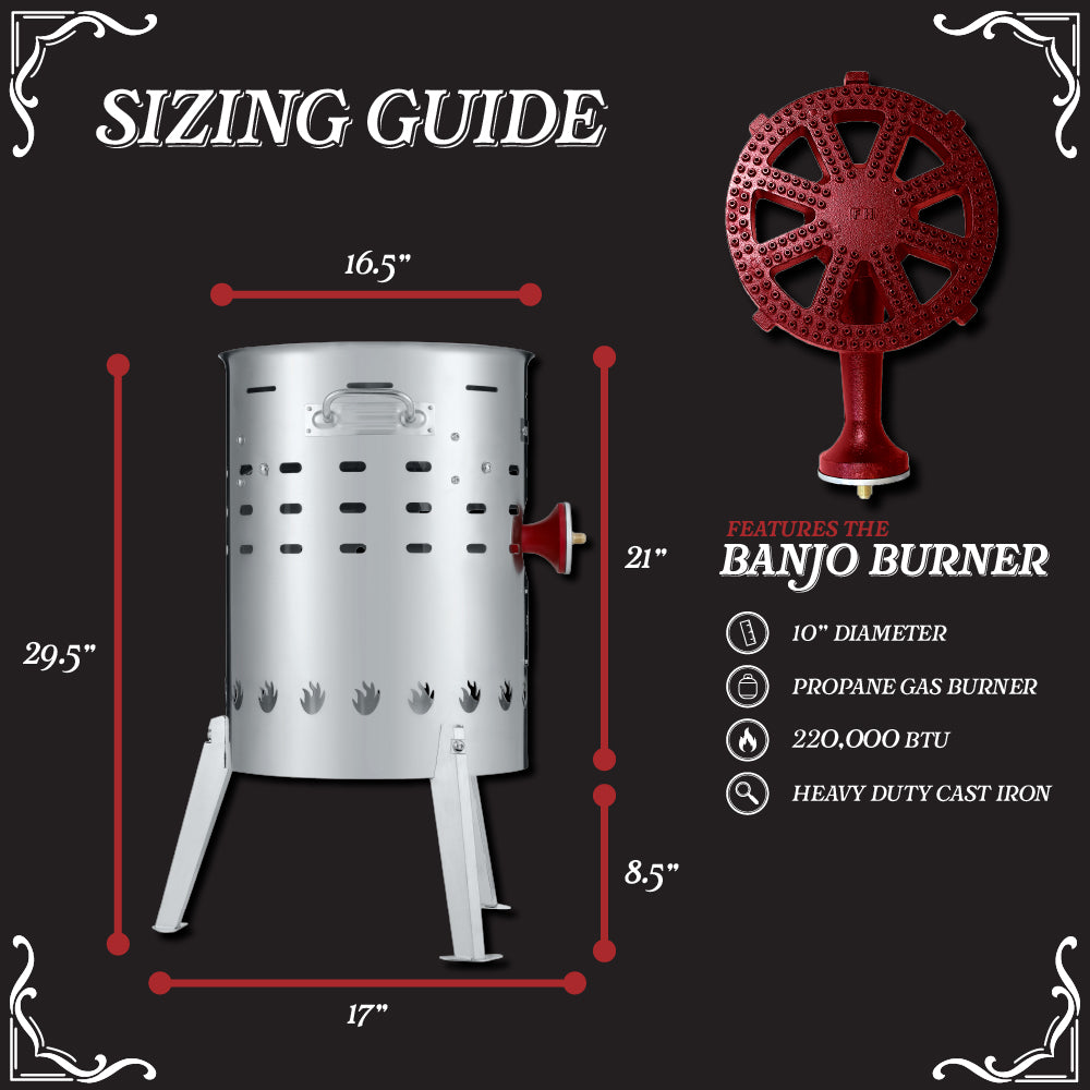 El Grande Stove + 21.25" Convexed Comal Bundle