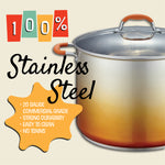 20 Quart Stainless Steel Canning Pot Set