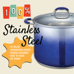 20 Quart Stainless Steel Canning Pot Set