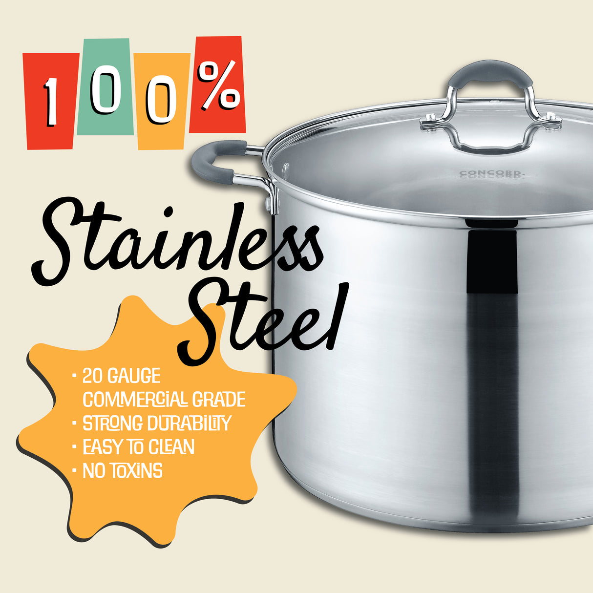 20 Quart Stainless Steel Canning Pot Set