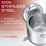 S-Series Insulated Stainless Steel Double Wall Stock Pot