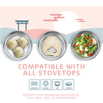 2 QT Yukihira Pan with Steamer