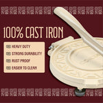 Cast Iron Tortilla Press