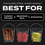 Stainless Steel Turkey Frying Basket