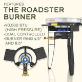 The Herdsmen Comal + Roadster Burner Set