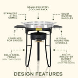 The Herdsmen Comal + Roadster Burner Set