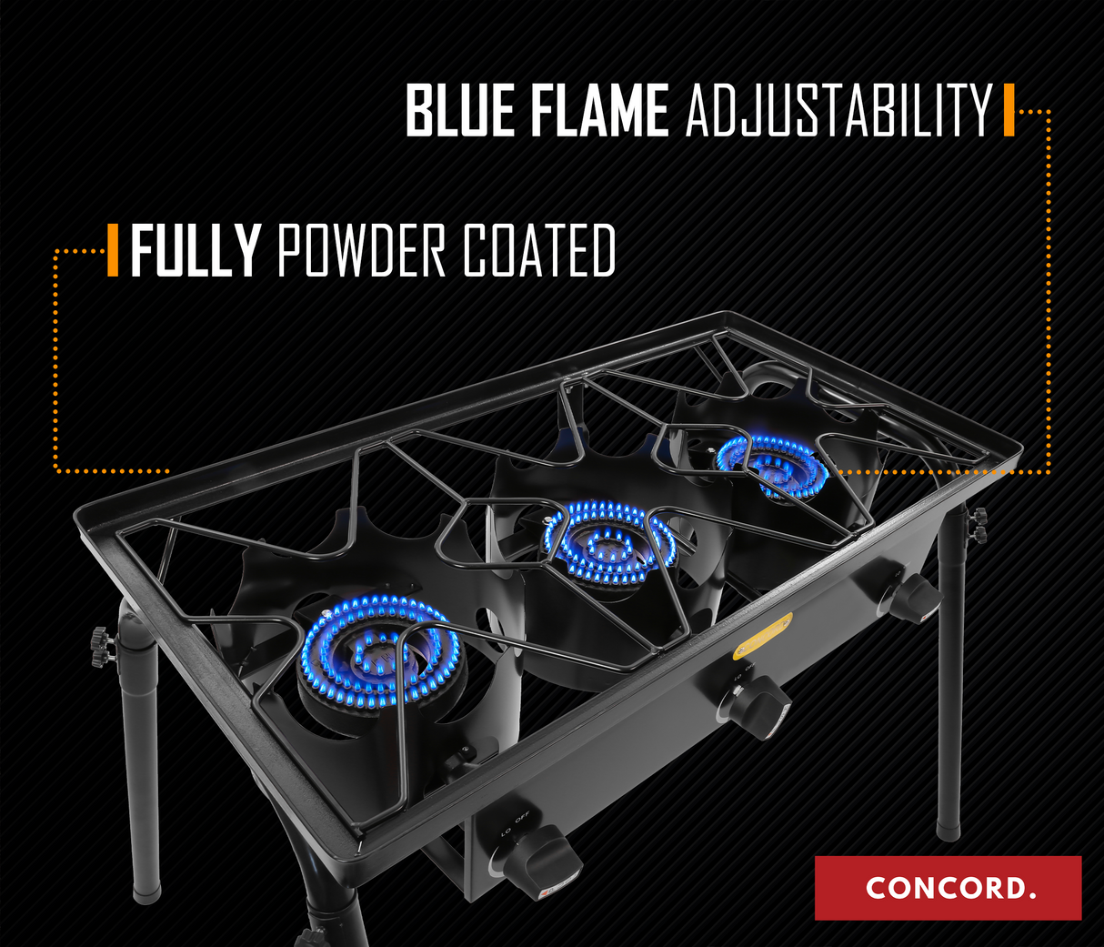 The Triple Burner Stove