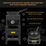 KURO Nitrided Carbon Steel Wok