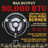 El Matador Paella Stove + Paella Pan (20") Bundle