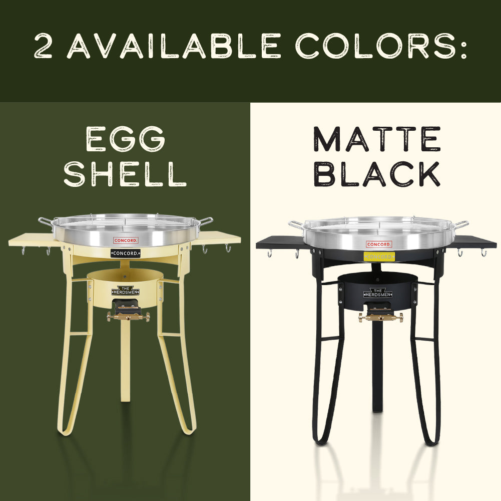 The Herdsmen Comal + Roadster Burner Set
