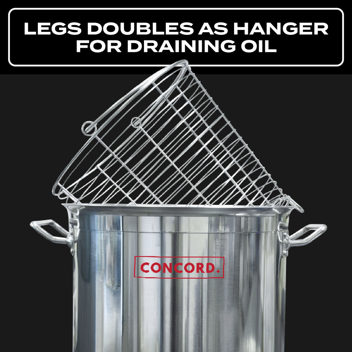 Stainless Steel Turkey Frying Basket