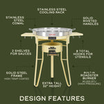 The Herdsmen Comal + Roadster Burner Set