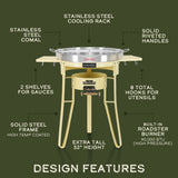The Herdsmen Comal + Roadster Burner Set