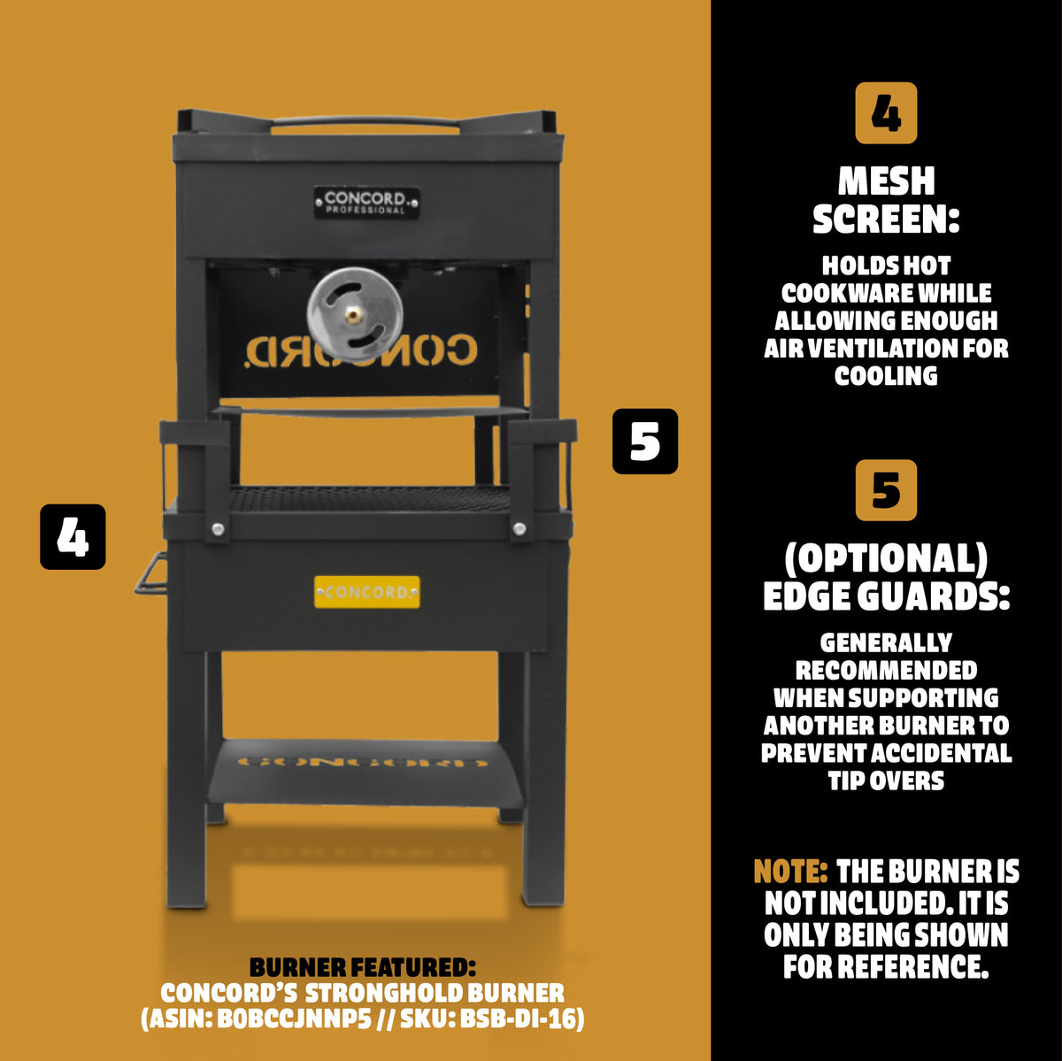 The Watson Multi-Use Outdoor Burner Station