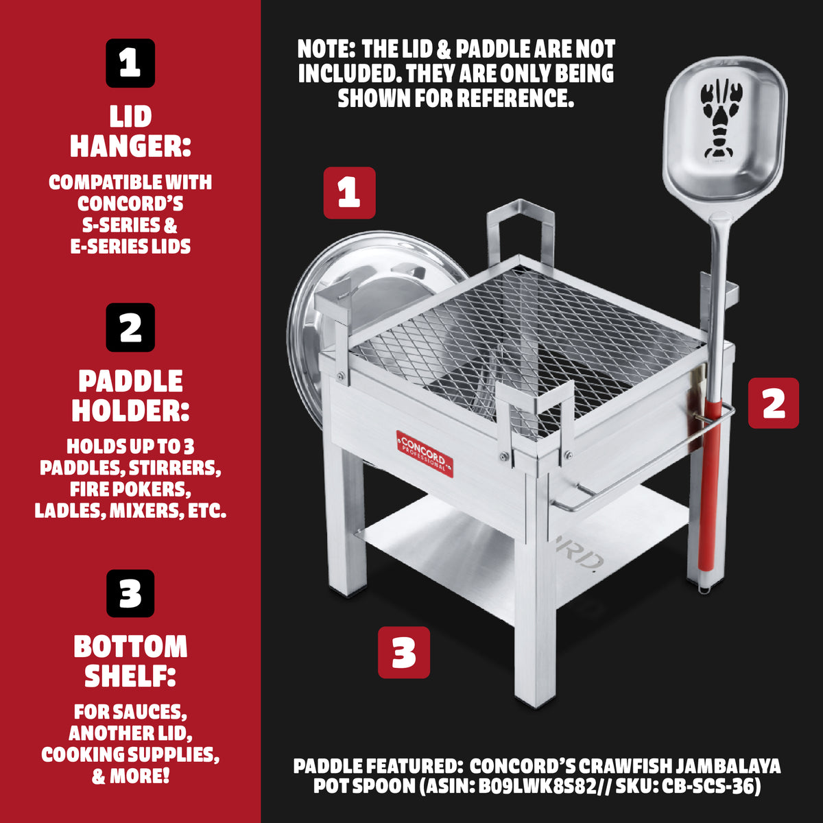 The Watson Multi-Use Outdoor Burner Station
