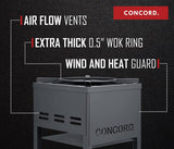 Stronghold Wok Burner (DROP IN WOK Edition) (16")