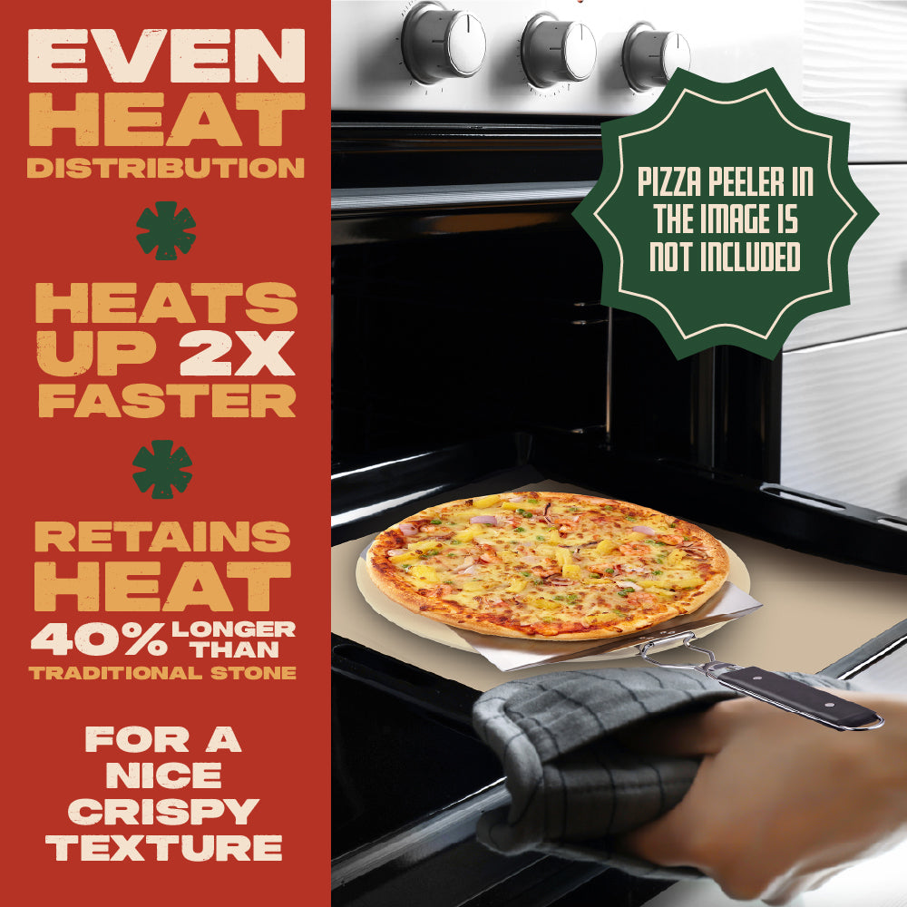 15" Round Pizza Stone (2 Pack)
