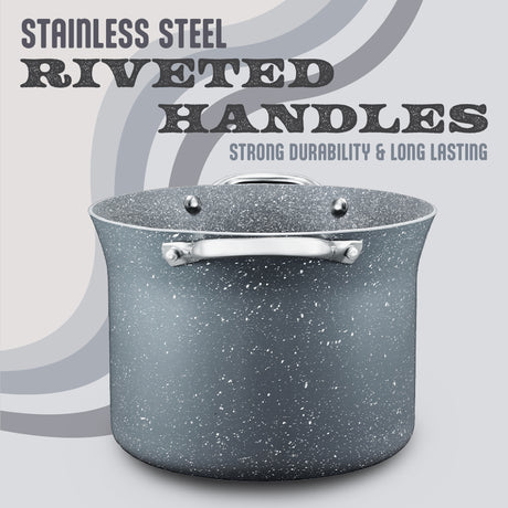 Concord Granite nonstick stock pot handle information