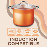 Concord Copperamic nonstick stock pot compatibility information