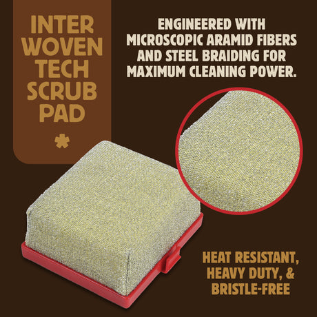 Scrub Safe replacement pad product composition information