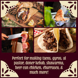 What food can be made with the Concord Al Pastor Vertical Skewer