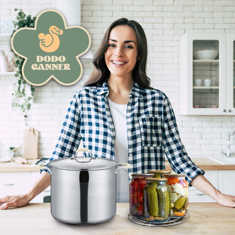Can IT stainless steel canning set size reference next to female 