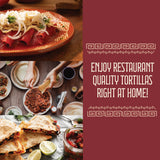 What you can make with the Concord tortilla press