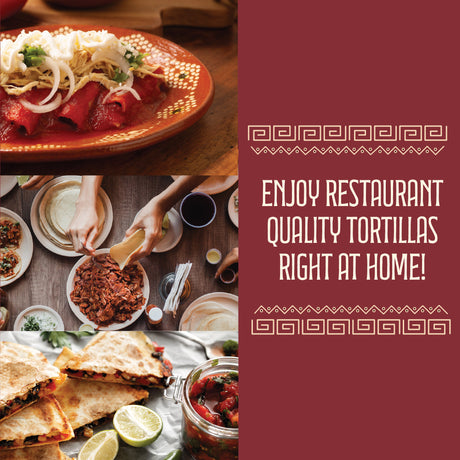 What you can make with the Concord tortilla press
