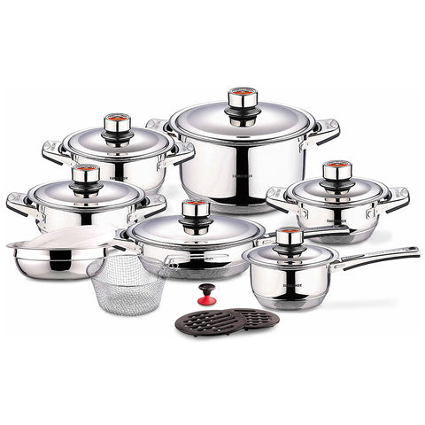 Swiss Inox 18 PCS Cookware Set
