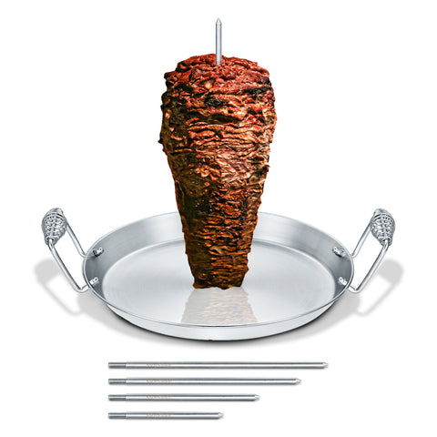 Al Pastor Skewer with Plate