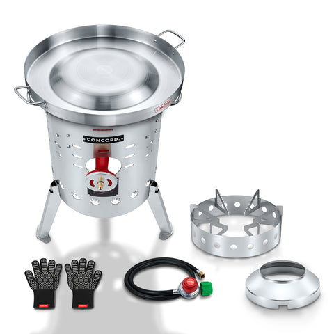 El Grande Stove + 21.25" Convexed Comal Bundle