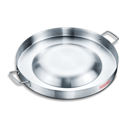21.25" Stainless Steel Convexed Comal