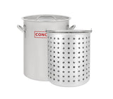 E-Series Stainless Steel Stock Pot w/ Basket