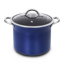 Concord Sapphire nonstick stock pot front view