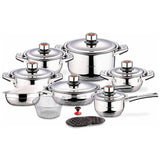 Swiss Inox 18 PCS Cookware Set