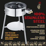 El Matador Paella Stove + Paella Pan (20") Bundle