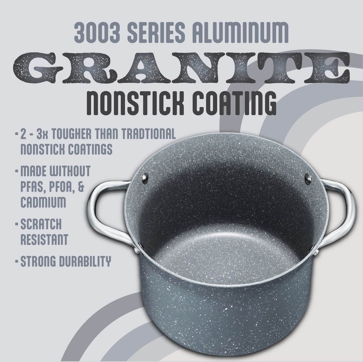 Concord Granite nonstick stock pot product information