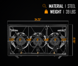 The Triple Burner Stove