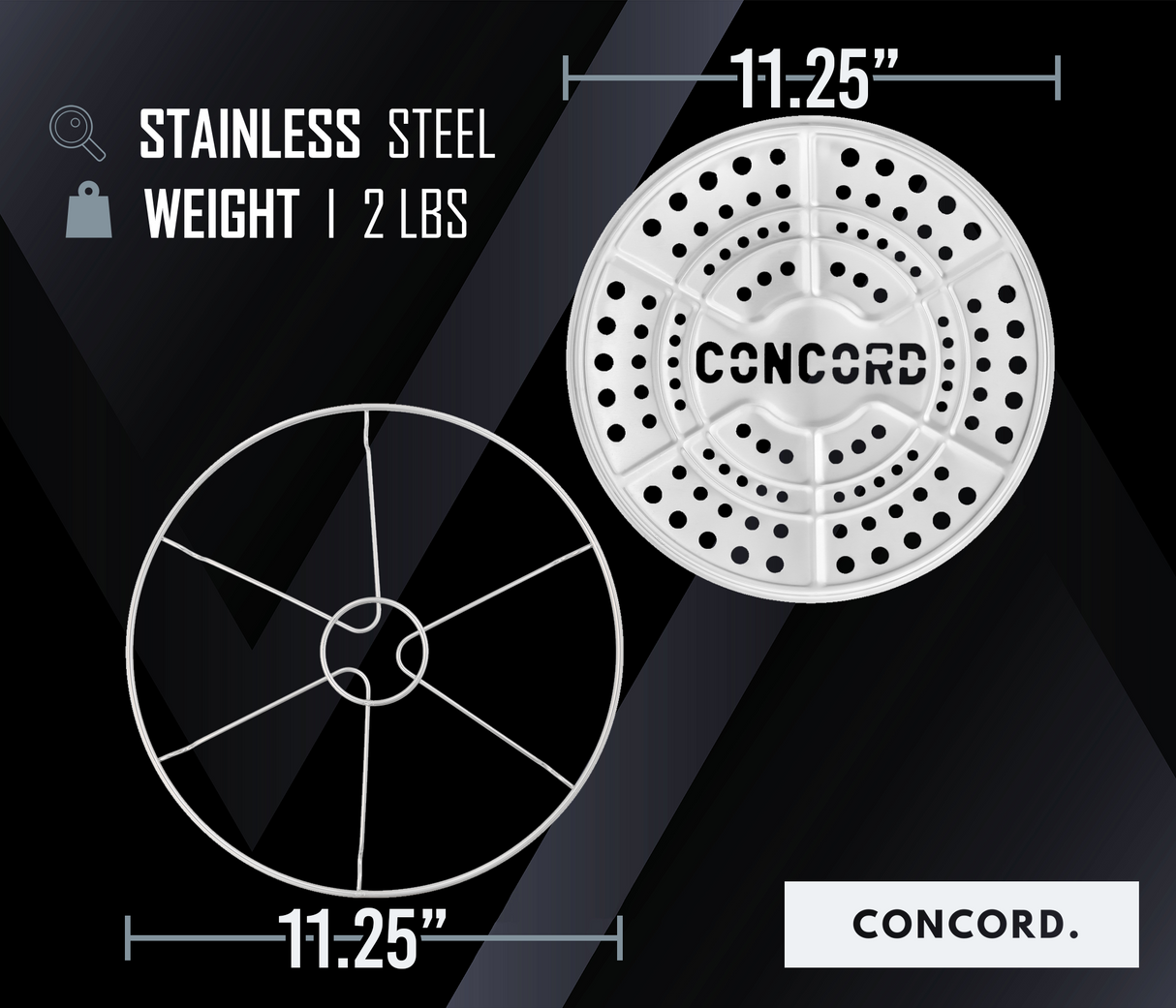 11" Stainless Steel Canning Rack