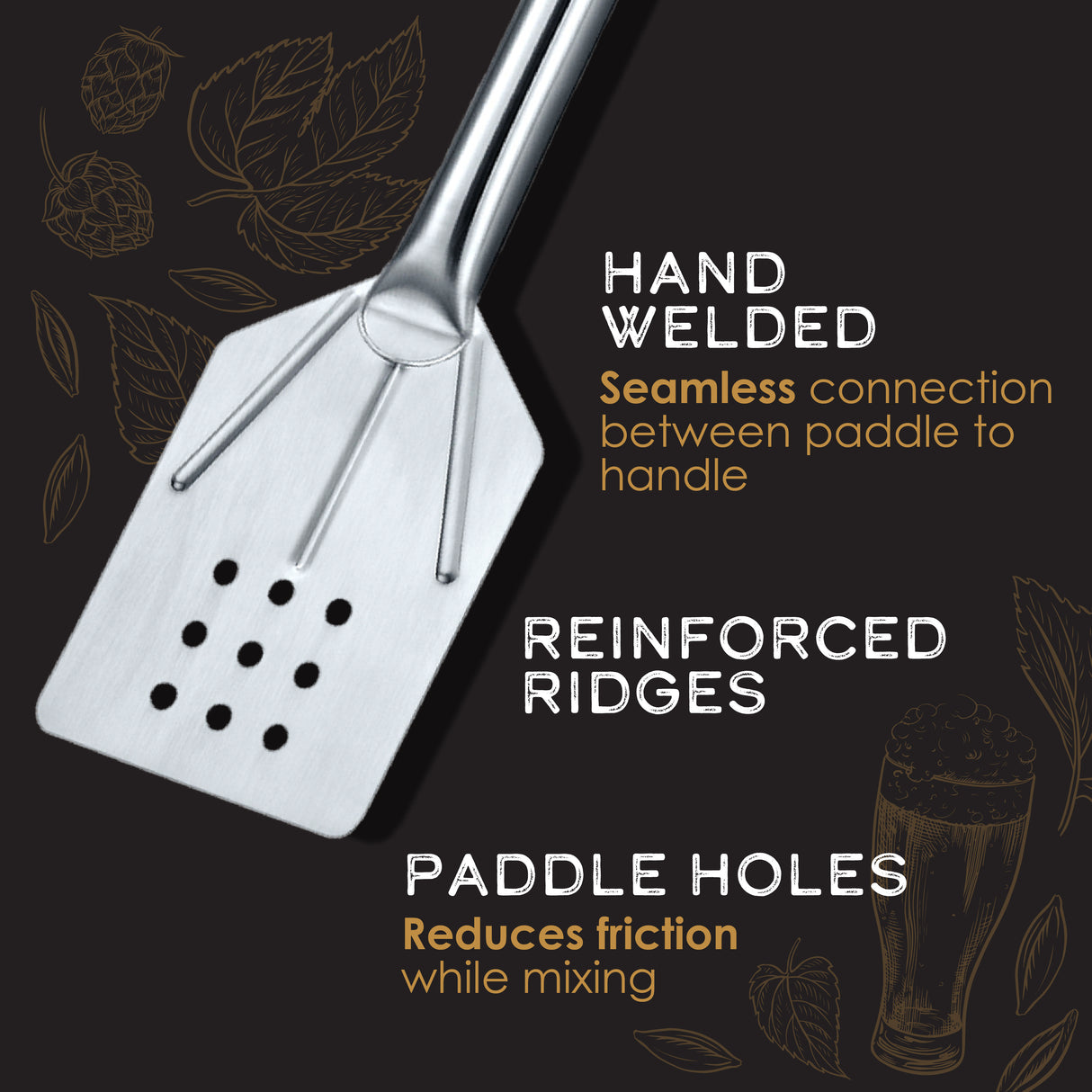Stainless Steel Mixing Paddle