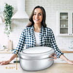 12 QT Stainless Steel Roasting Pan