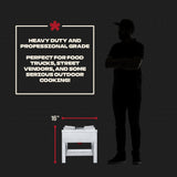 Stainless Steel Stronghold Wok Burner (16")