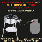 El Matador Paella Stove + Paella Pan (20") Bundle